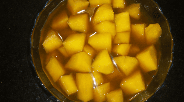 Batata Doce em Calda