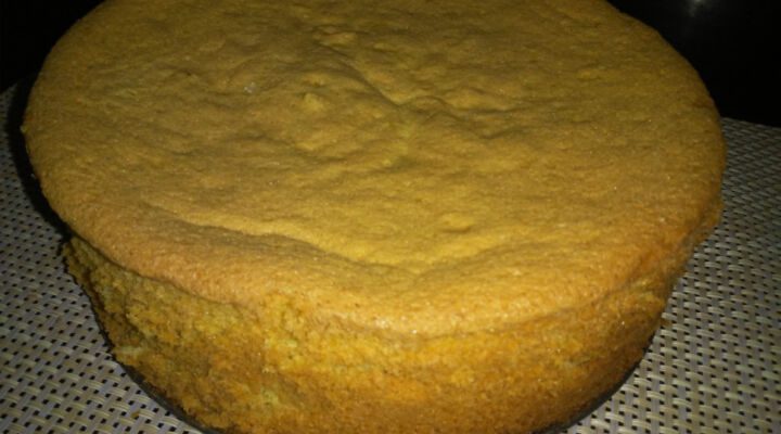 Bolo Pão de Ló Caseiro