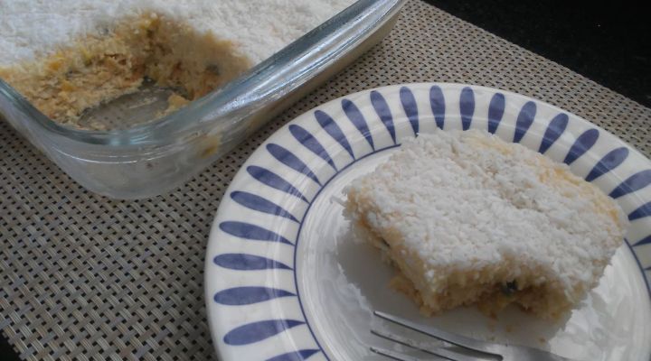 Sobremesa de Coco com Maracujá Zero Lactose- sem forno e fogão
