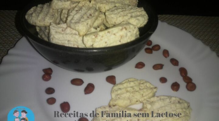 Receita de Biscoitos de Amendoim Crocantes sem Glúten e sem Lactose- Super Simples