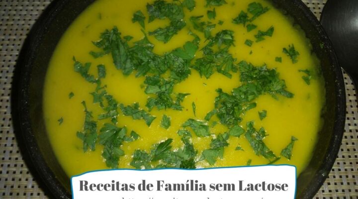 Receita de Sopa de Inhame com Macarrão- Super Simples