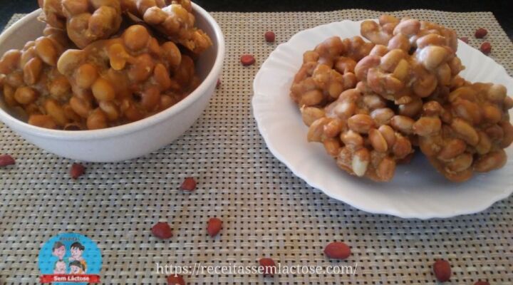 Receita de Pé de Moleque Caseiro com Apenas 3 Ingredientes- Sem Glúten e sem Lactose