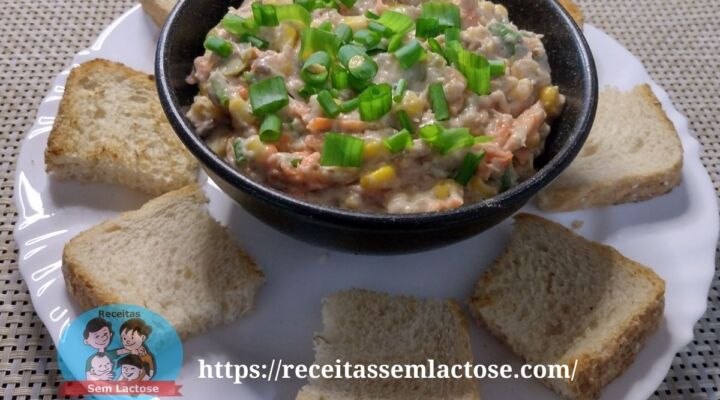 Receita Super Simples de Patê de sardinha sem Creme de Leite