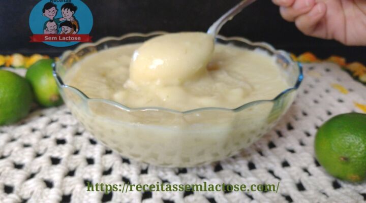 Recheio de Limão sem Glúten e sem Lactose Para Bolos e Tortas