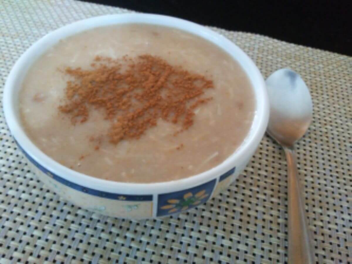Canjica Doce sem Lactose