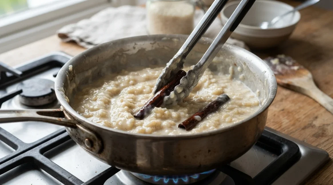 Passo 4 da receita Arroz doce sem lactose cremoso: receita fácil para fazer em casa